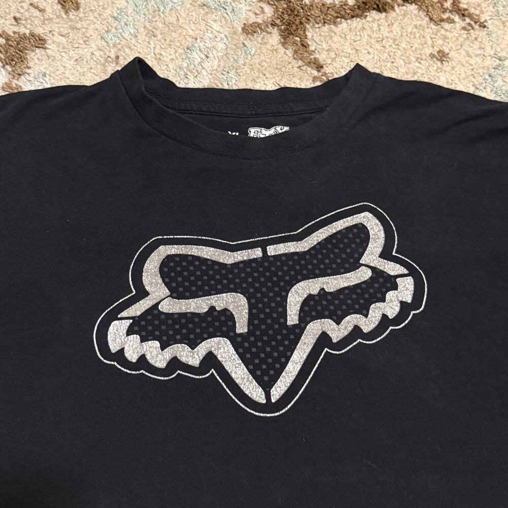 Fox Racing Classic Logo Shirt Size XL Y2K Motocross